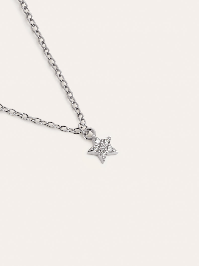 Collana Polaris Star Argento
