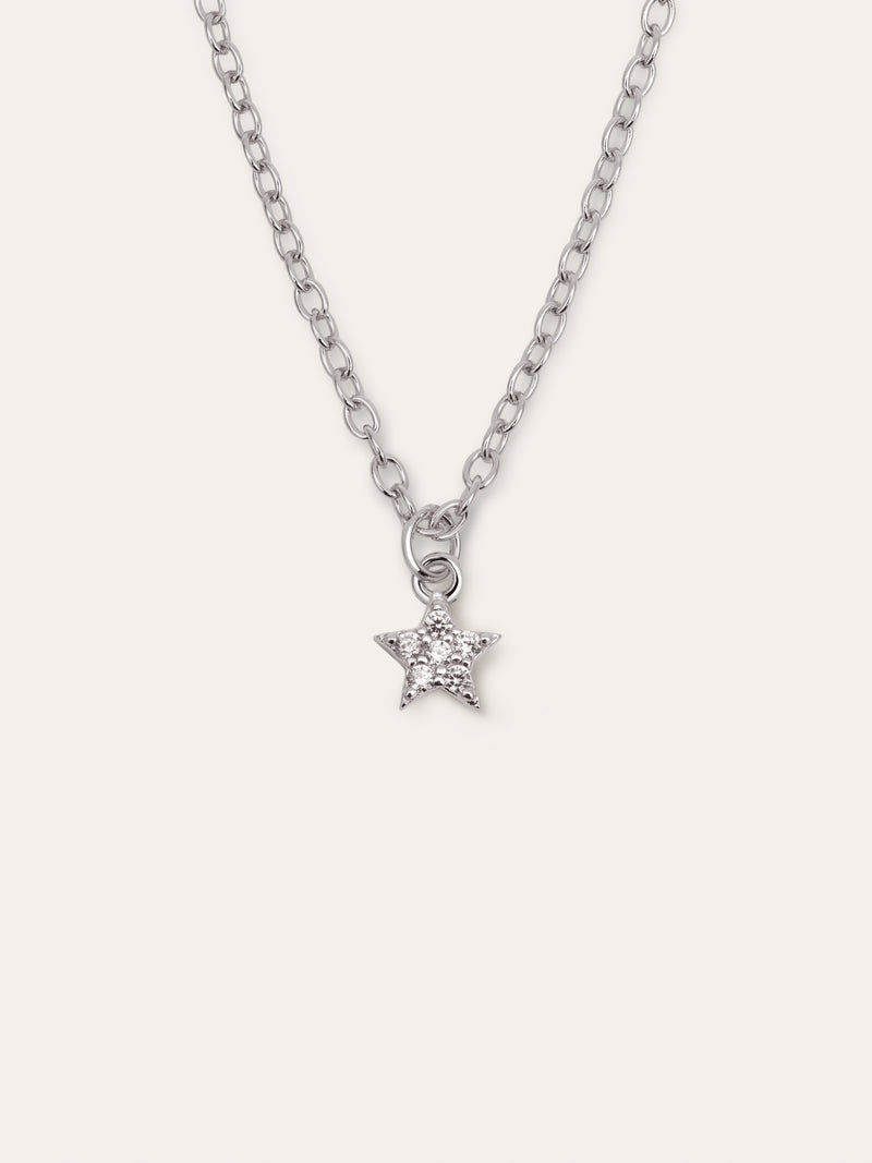 Collana Polaris Star Argento