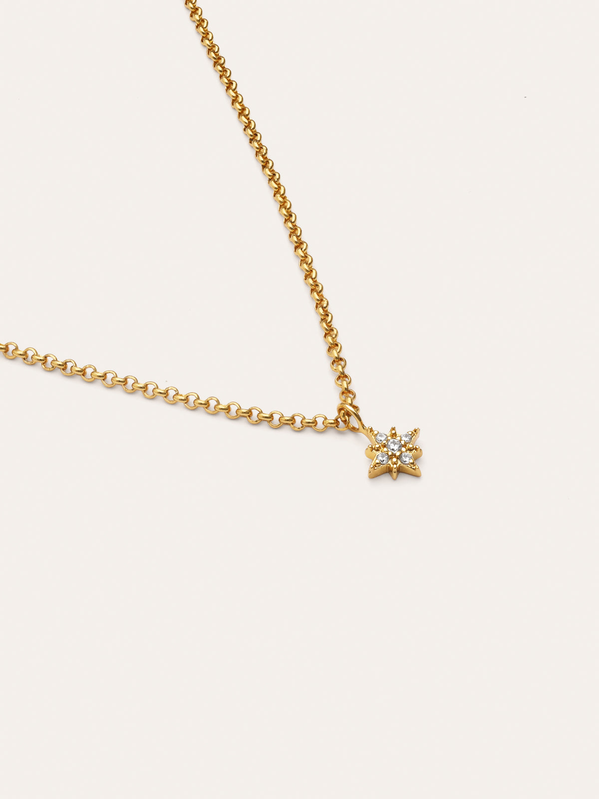 Imagen detalle de Colar Polar Star Banho Ouro