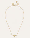 Collar Serpiente Baño Oro