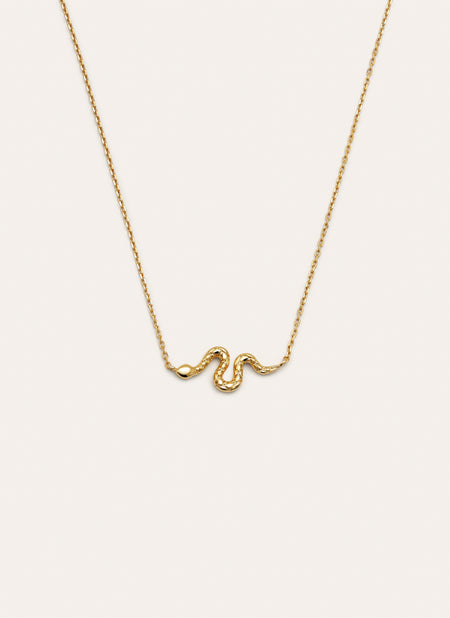 Snake Gold Necklace