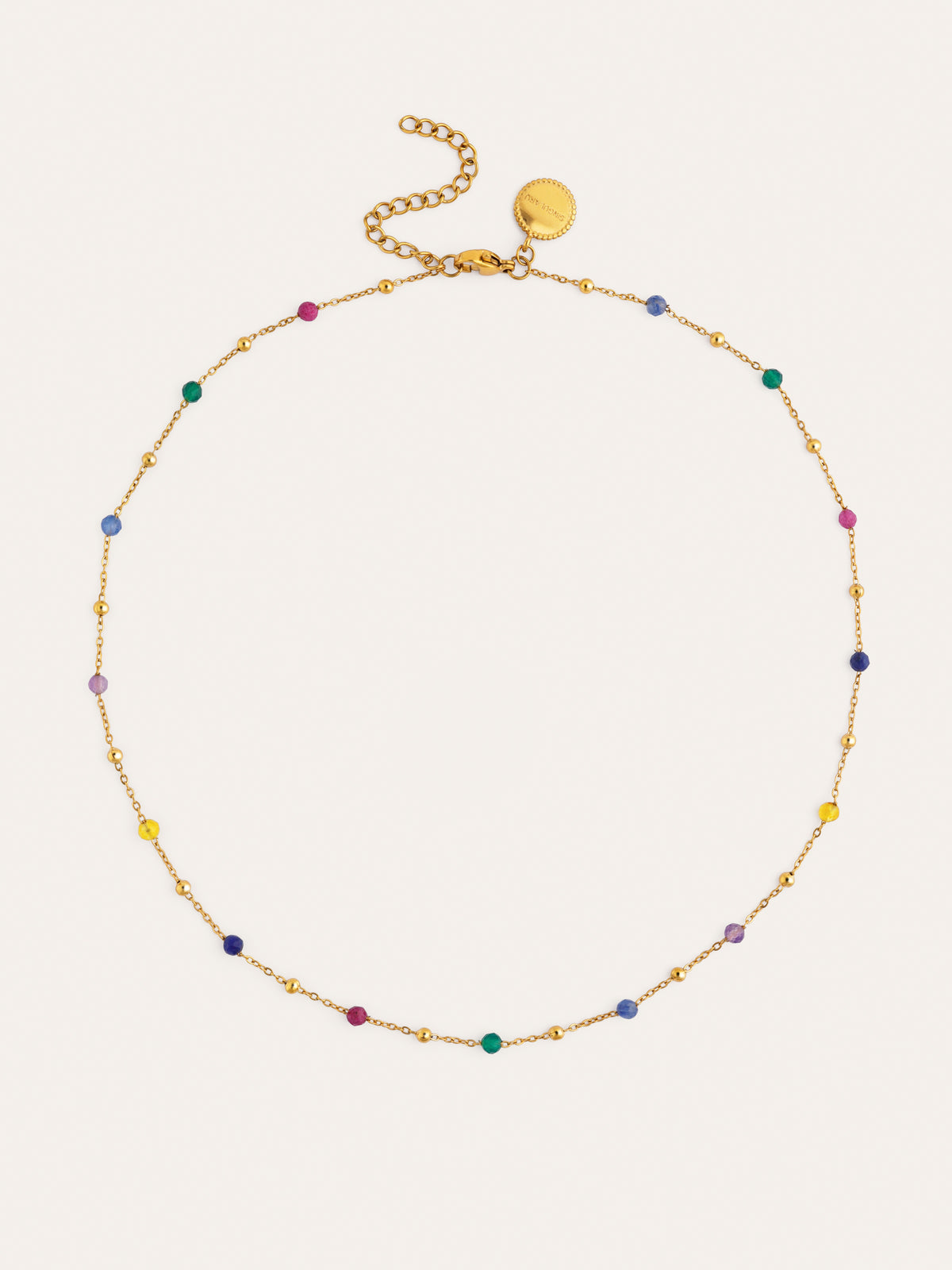 Colar Sophie Colors Aço Banhado a Ouro - vista 4