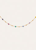 Colar Sophie Colors Aço Banhado a Ouro