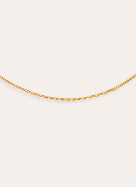 Tail Gold Necklace
