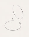 Pendientes Aro Ankara Heart XL Acero