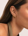 Creolen Serpenta verguld - puesto en modelo