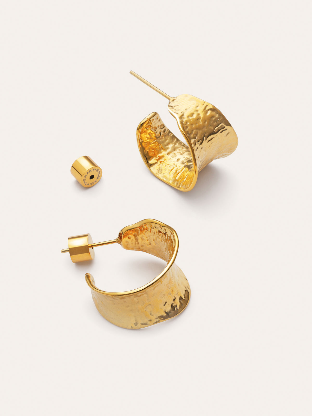 Imagen detalle de Boucles d'oreilles bohèmes en acier plaqué or