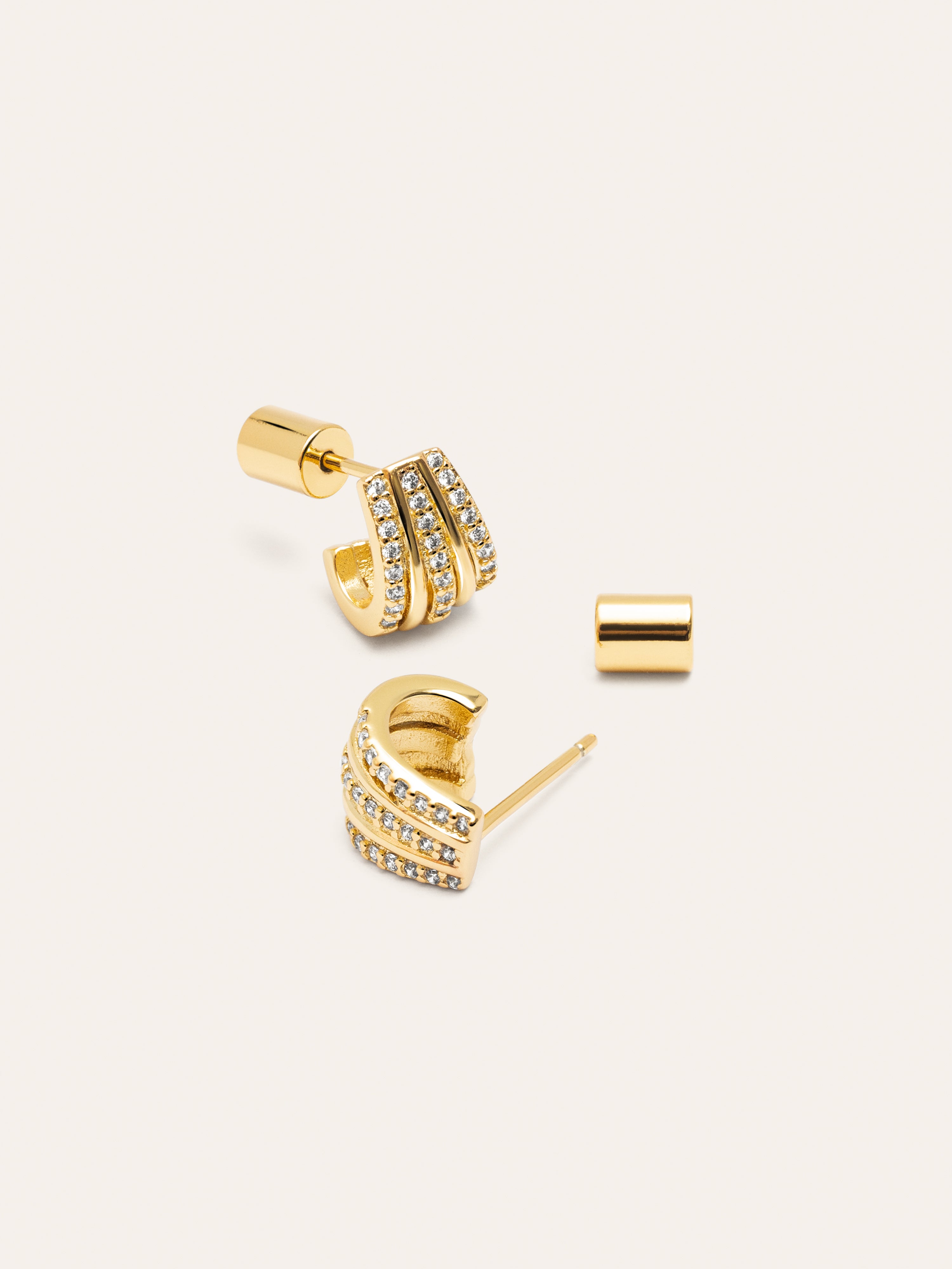 Pendientes Hamptons Baño Oro