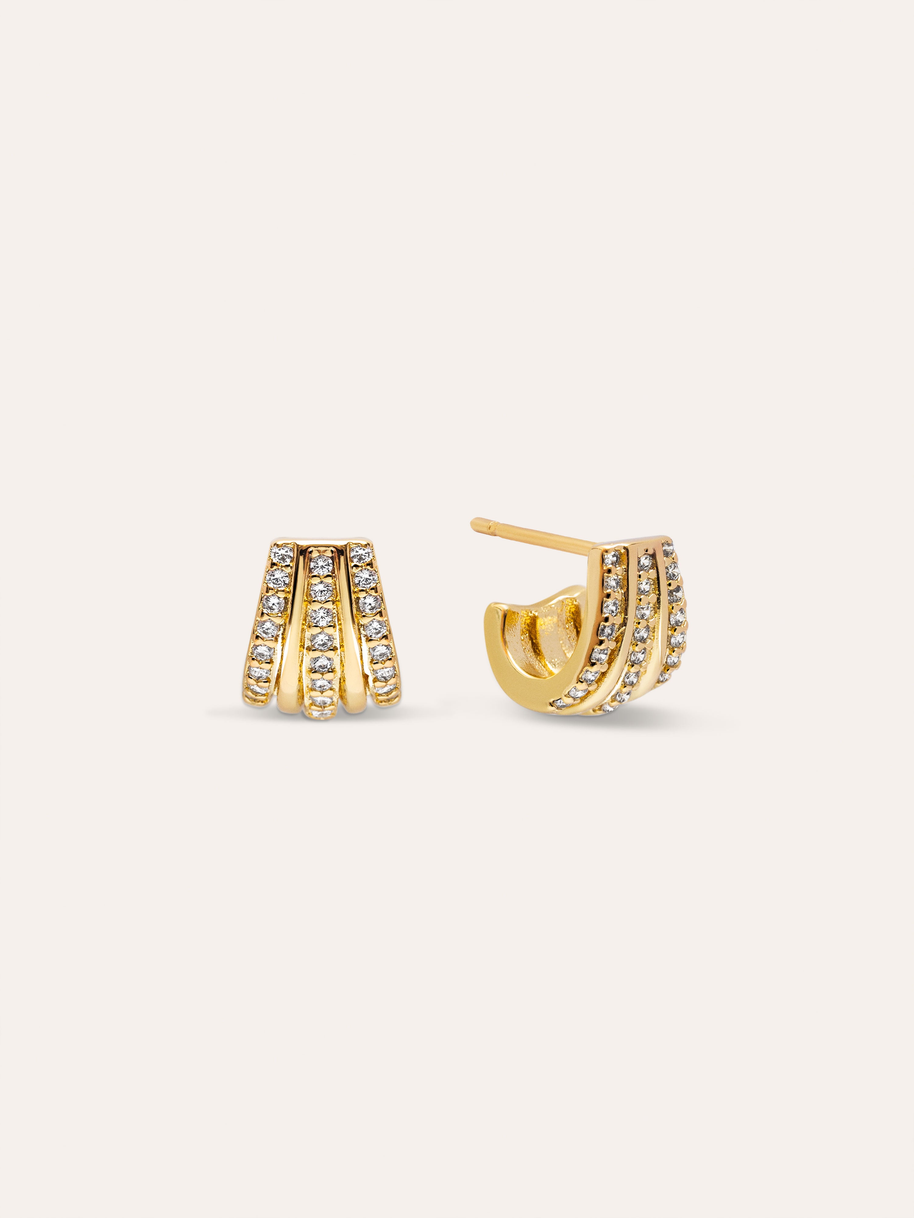 Pendientes Hamptons Baño Oro