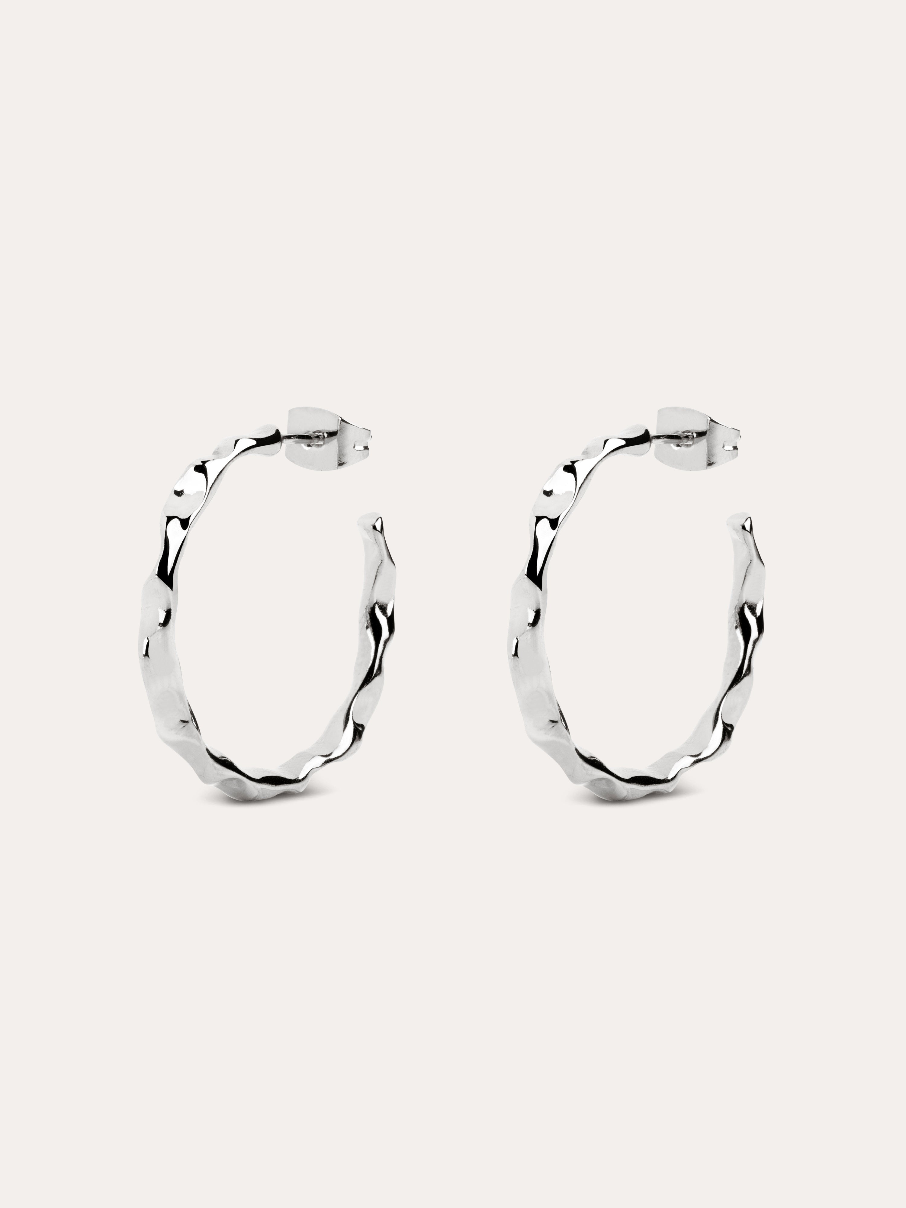 Lake Hoop Earrings