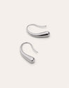 Pendientes Long Gota Acero