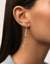 Pendientes Long Iris Baño Oro