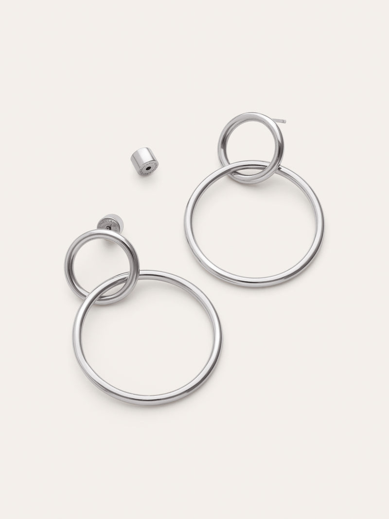 Pendientes Sister Acero