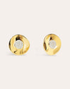 Pendientes Spark Plate Baño Oro