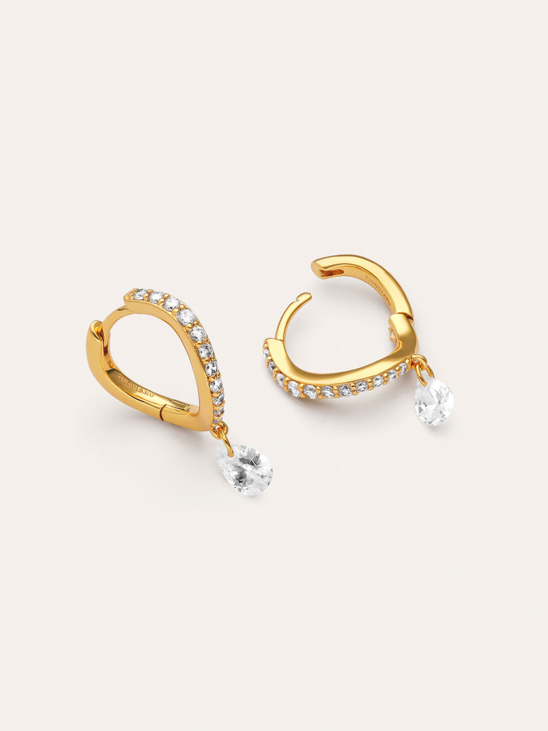 Pendientes Victoria Baño Oro