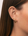 Bali Shell Gold Single Earring