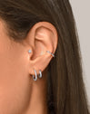 Pendientes Aro Cleo L Plata