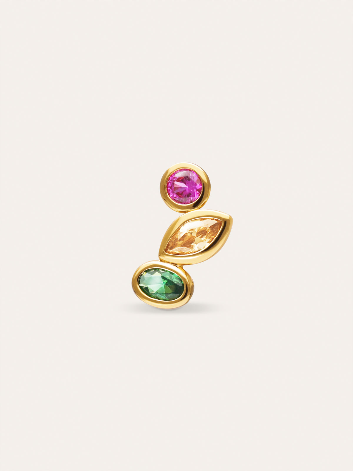 Leonor Gold-Plated Single Earring