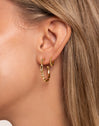 Lake Gold Hoop Earrings