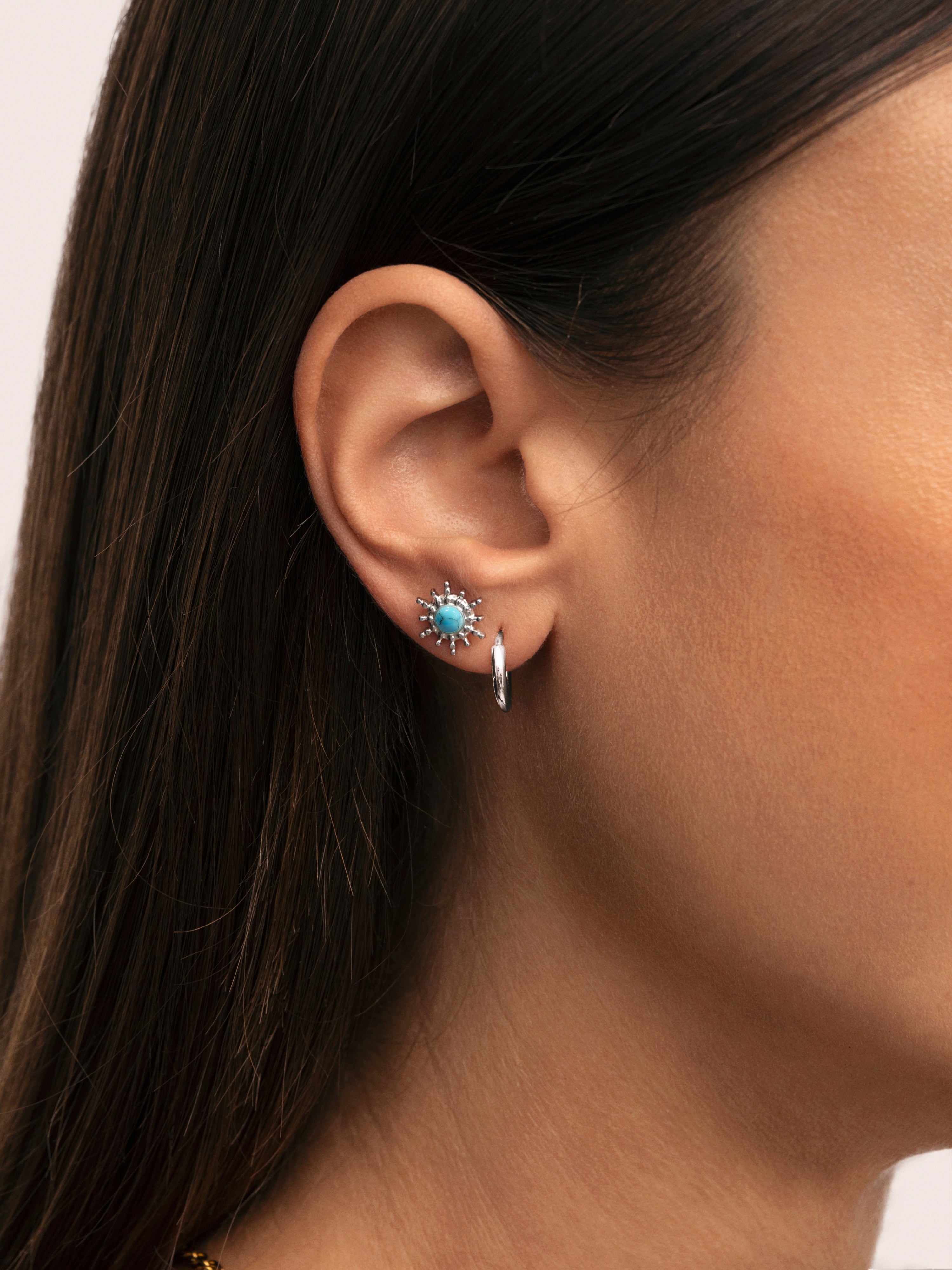 Pendiente Suelto Solea Acero