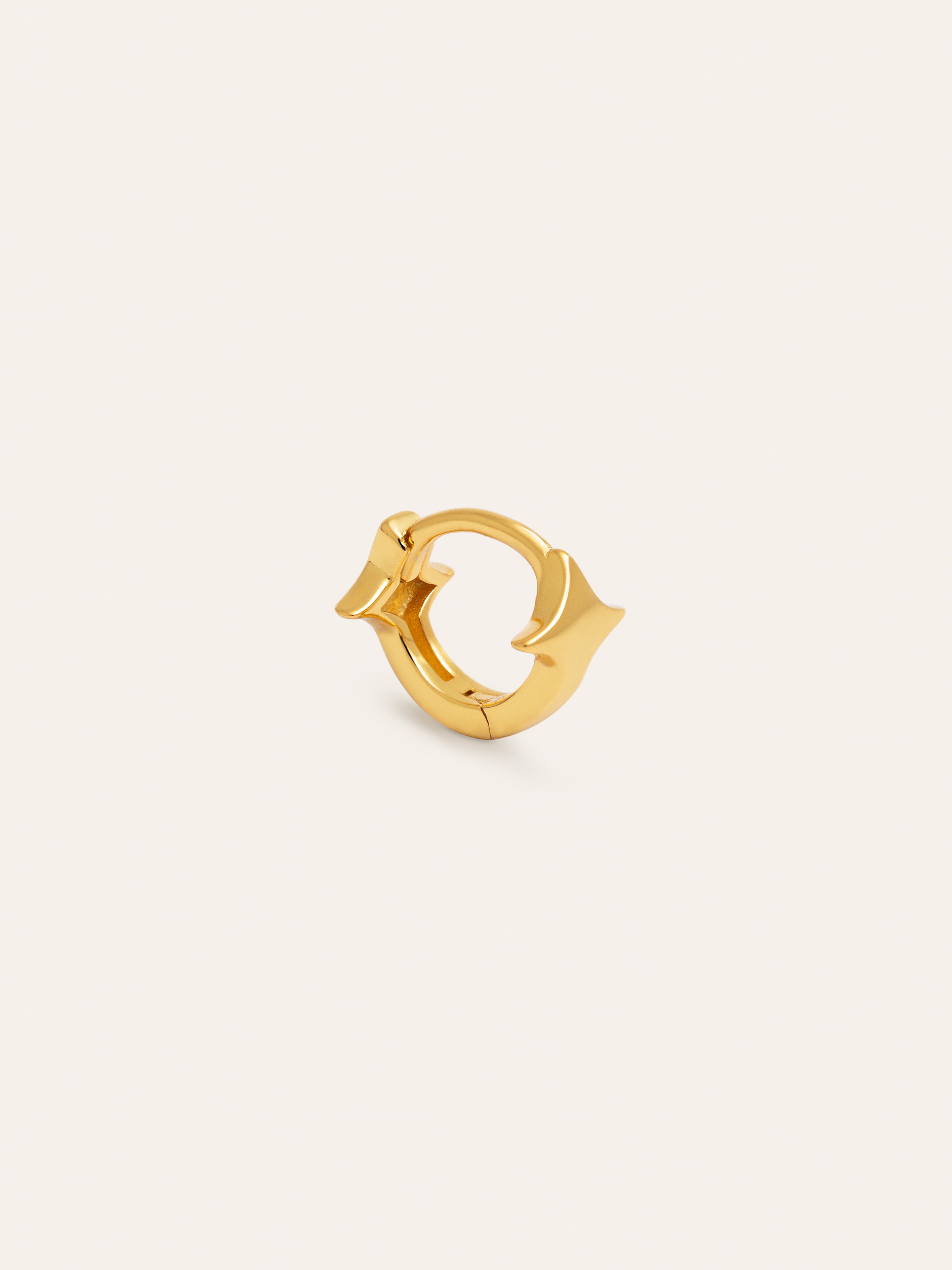 Pendiente Suelto Tiny Star Plata Baño Oro