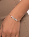 Pulsera Abuela Heart Plata