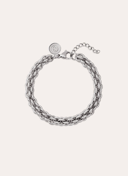 Big Rope Stainless Steel Bracelet