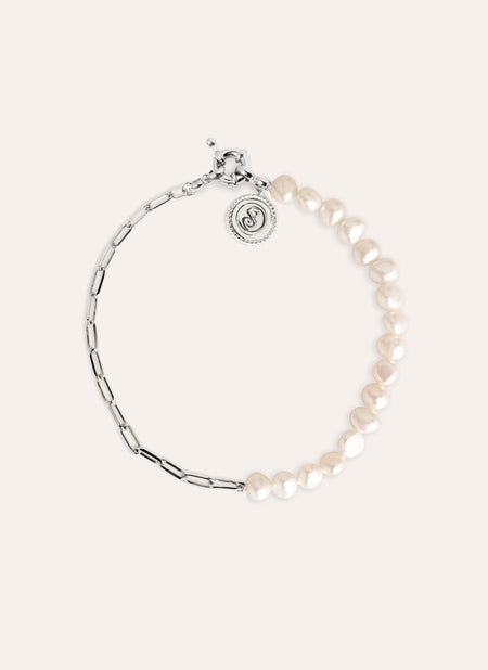 Pulsera Chic Pearl Acero