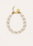 Armband Cleopatra Blanch Staal Verguld met Goud