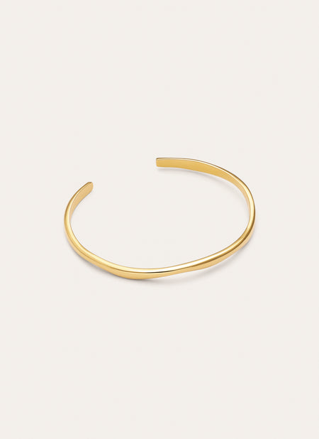 Bracciale Rigido Dane Acciaio Placcato Oro