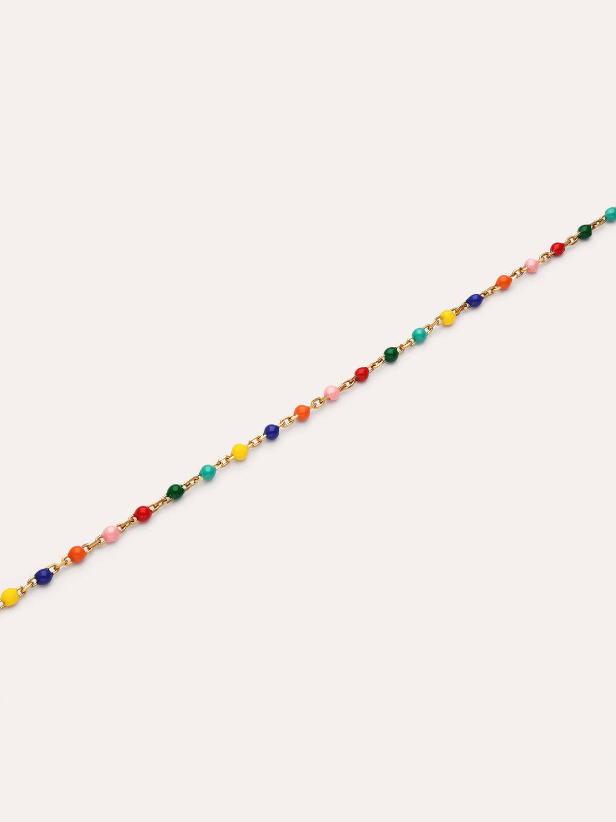 Imagen detalle de Bracelet Dots Colors Enamel Steel