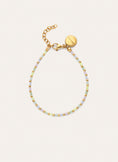 Pulsera Joy Colors Acero Baño Oro