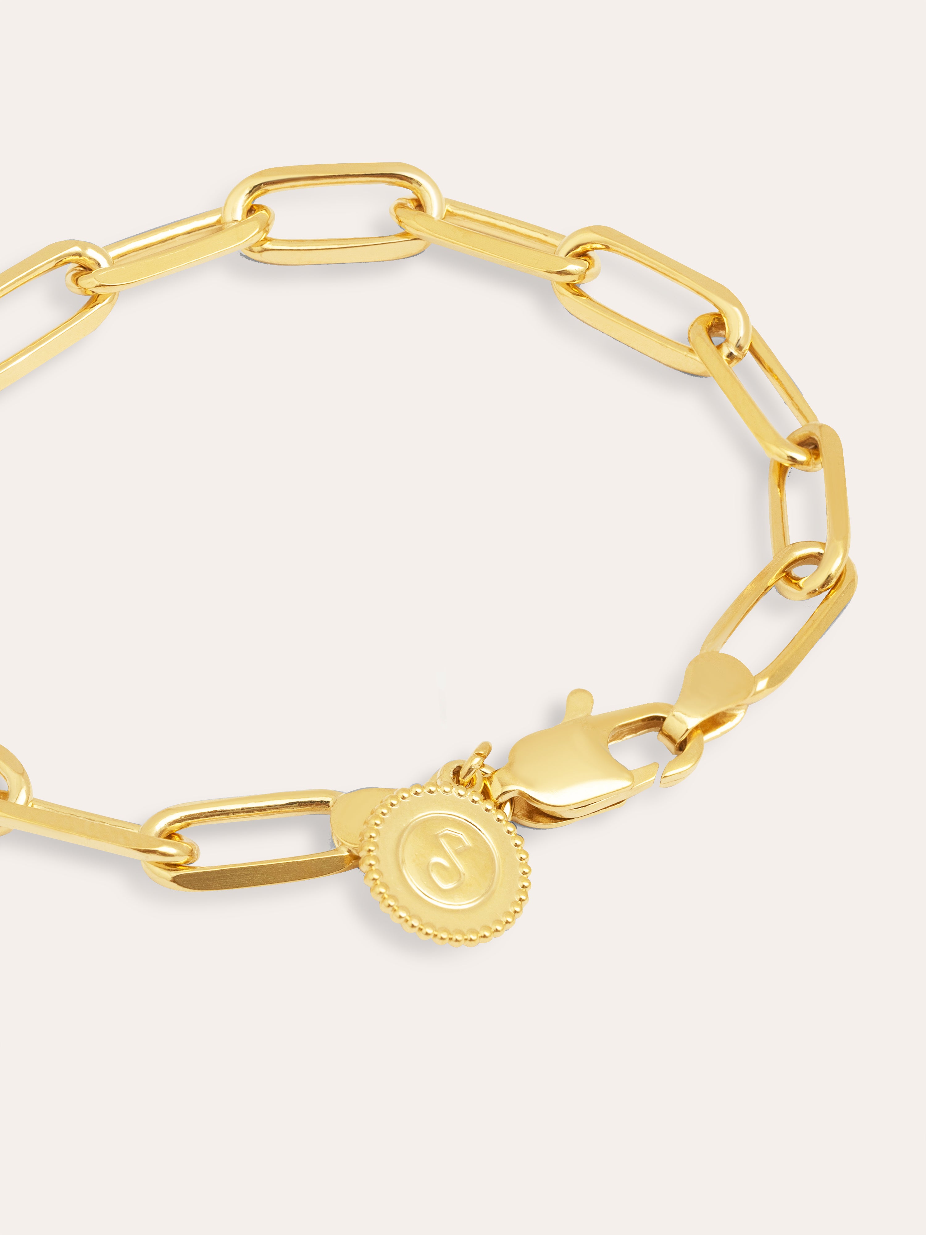 Pulsera Link Baño Oro