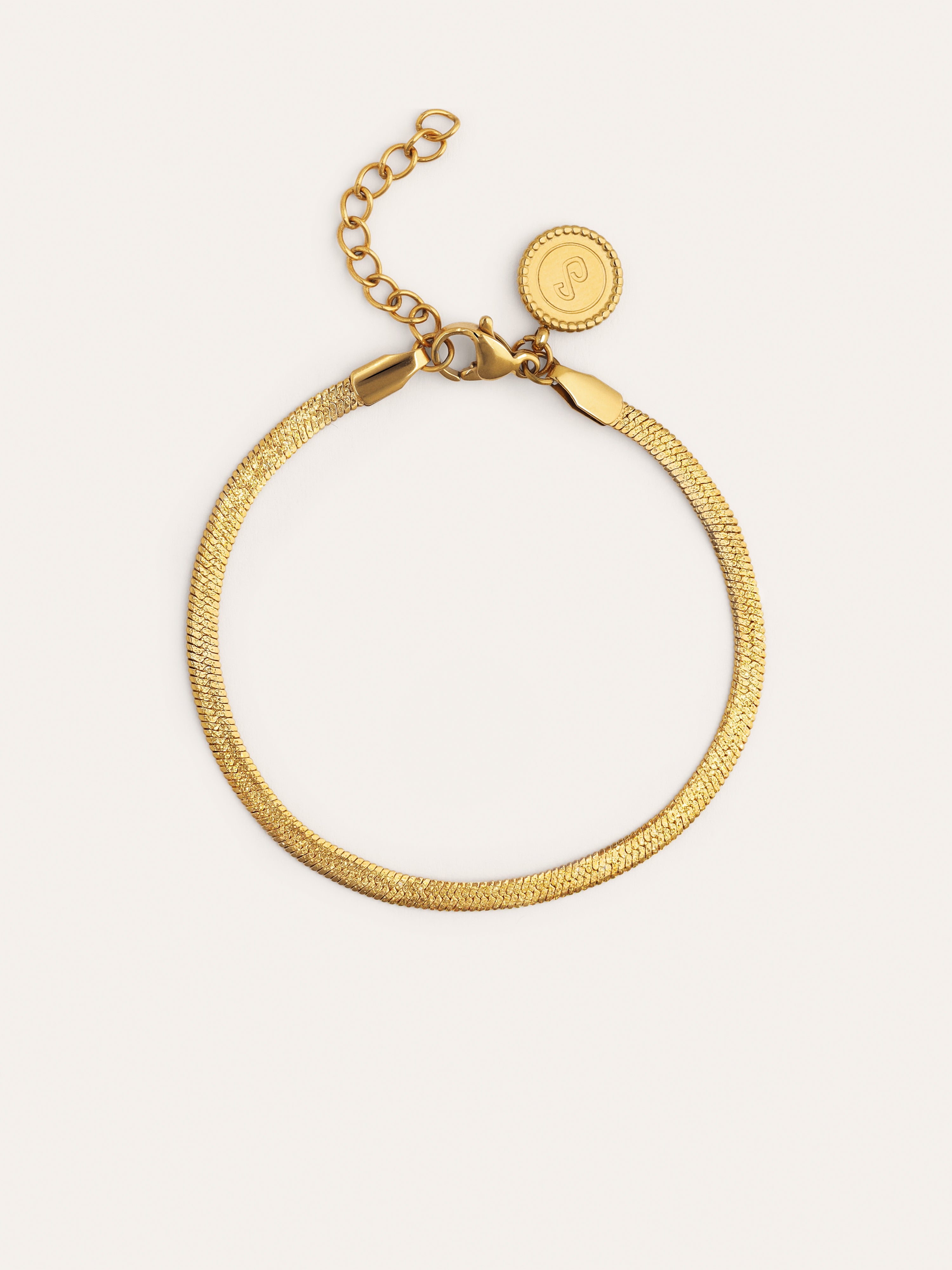 Pulsera Lisse Sparkling Acero Baño Oro