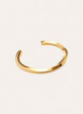Cuff Bracelet Lizze Steel Gold Plated