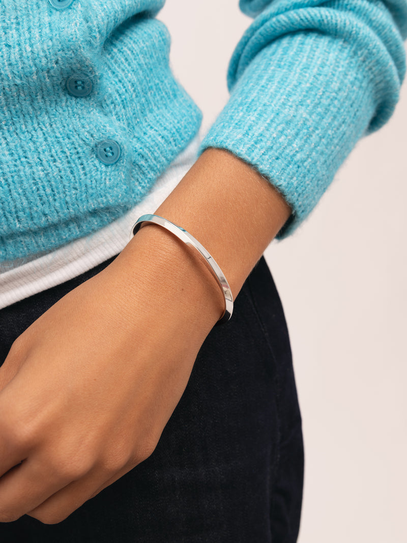 Cuff Bracelet Lizze Steel