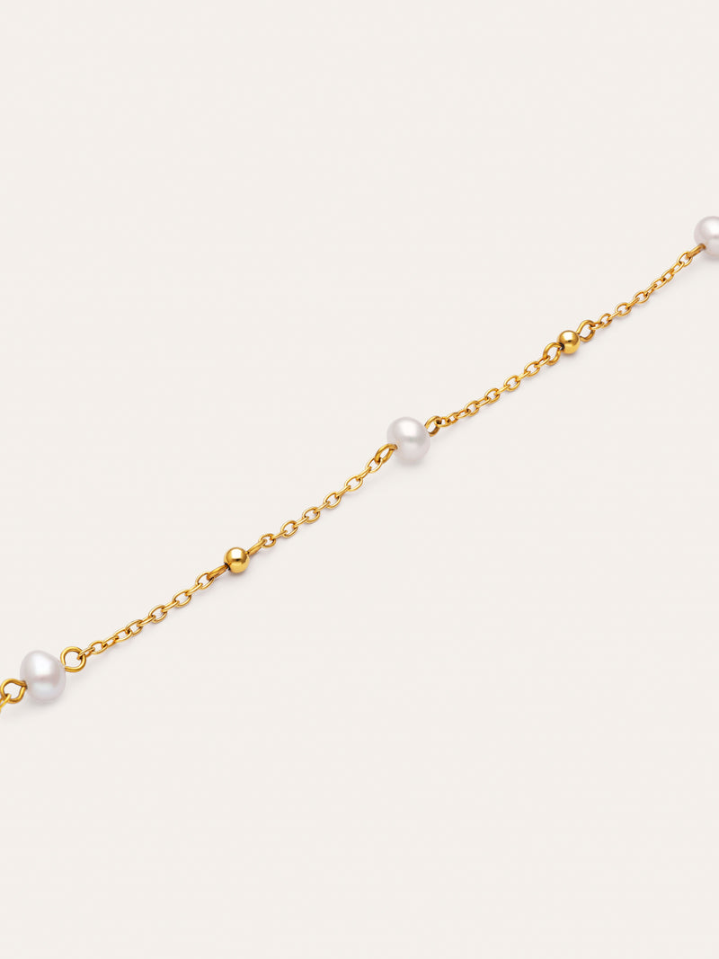 Armband Bahia Pearls Stahl vergoldet
