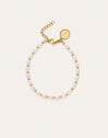 Pulseira Olympia Aço Banhada a Ouro