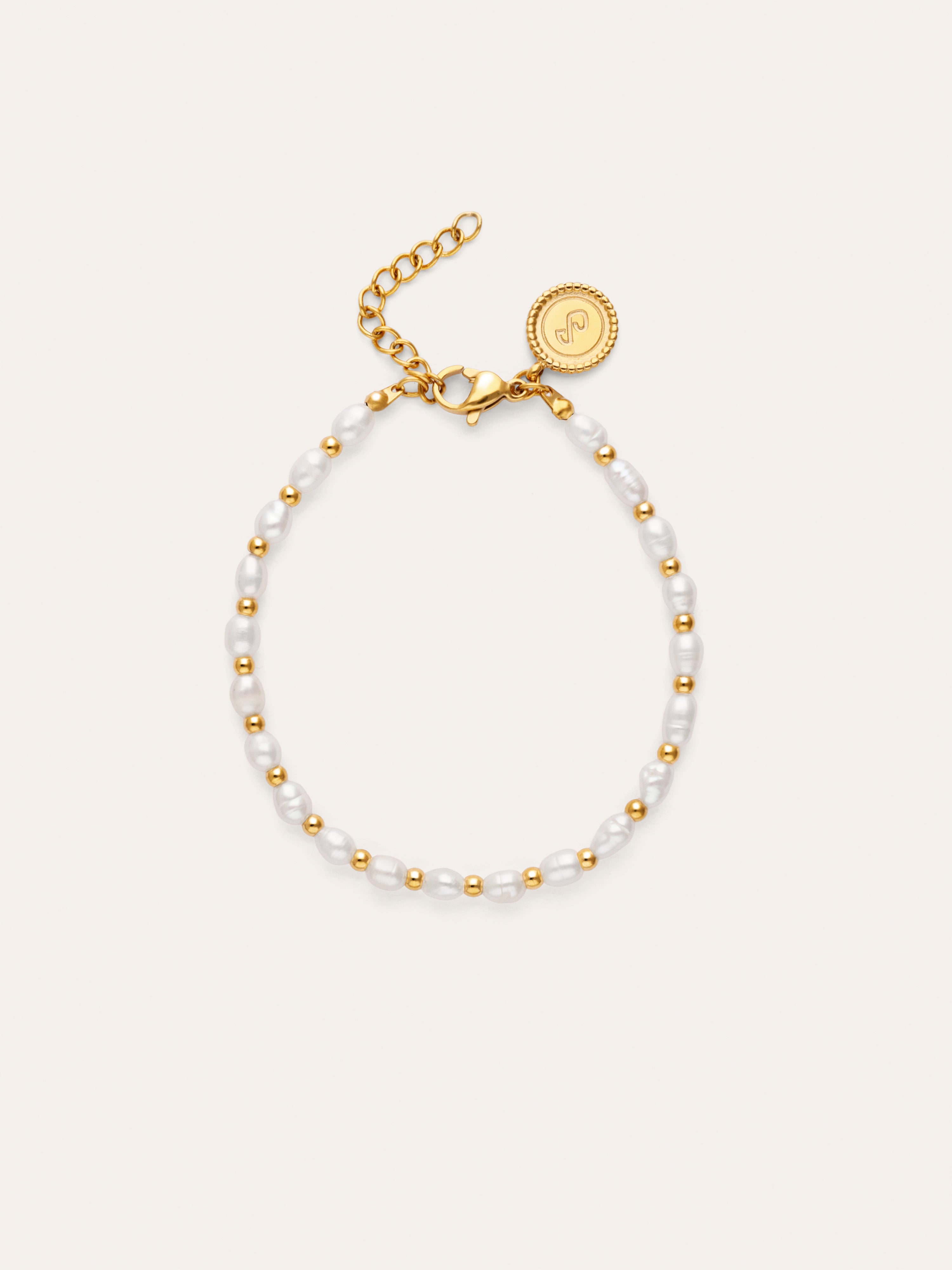 Pulseira Olympia Aço Banhada a Ouro