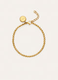 Rosary Bracelet Gold-Plated Steel