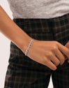 Bracciale Sierpe in acciaio - puesto en modelo