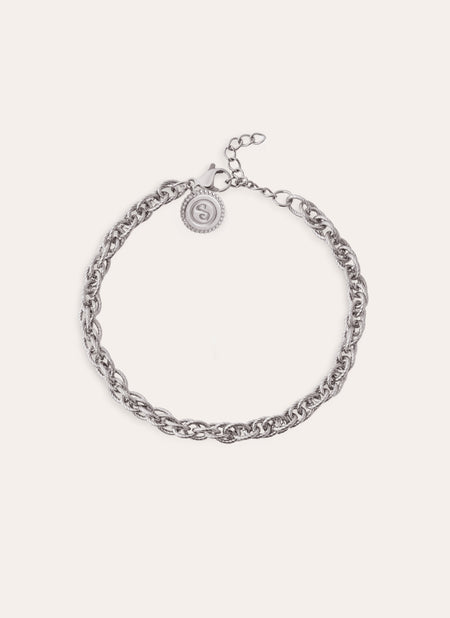 Spinning Rope Chain Stainless Steel Bracelet