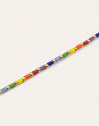 Tobillera Rainbow Acero Baño Oro