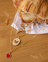 Collar Amour Baño Oro