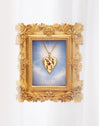 Charm Raw Heart Baño Oro