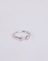 Anillo Personalizado Letter Spark Plata