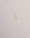Charm Medallion Moonset Baño Oro