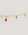 Pulsera Cascade Colors Baño Oro - vista 4