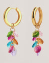 Pendientes Caramelo Colors Baño Oro