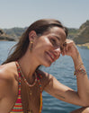 Pack 2 Anillos Klein Azul Acero Baño Oro